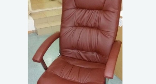 Обтяжка офисного кресла. Альметьевск